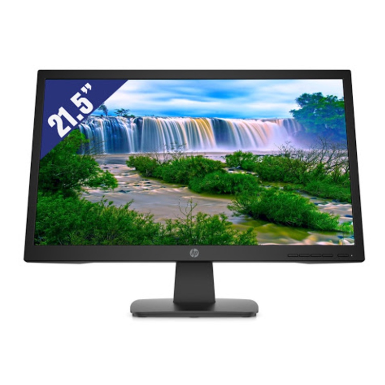 [Mã ELMALL1TR giảm 5% đơn 3TR] Màn hình LCD HP P22v G4 9TT53AA 21.5&quot;FHD 1920x1080/TN/60Hz/5 ms (Đen) Hàng chính hãng