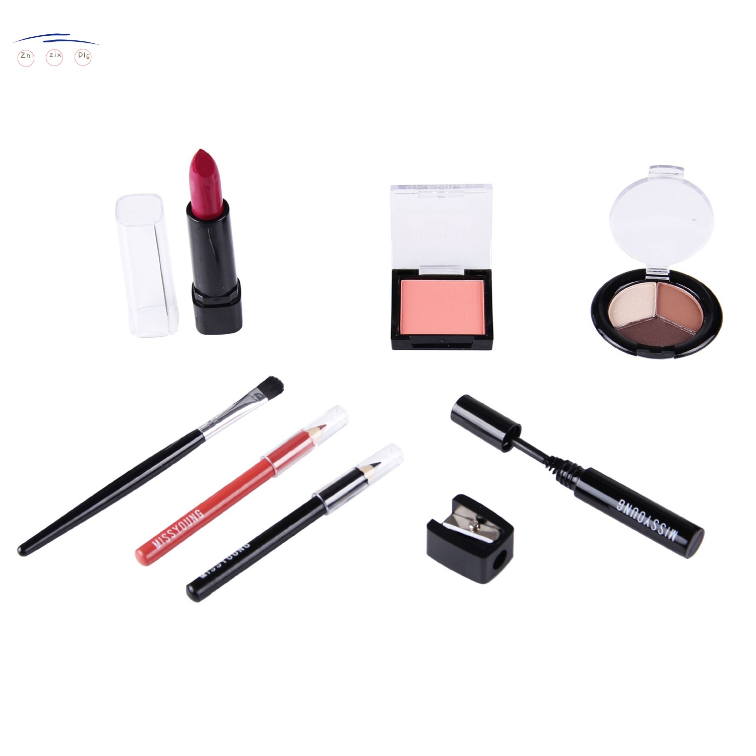 [Hàng mới về] Set 8 mỹ phẩm trang điểm Missyoung tiện dụng chất lượng cao