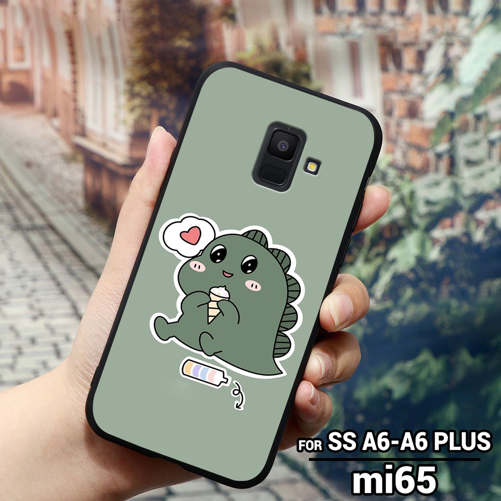 Ốp lưng SAMSUNG GALAXY A6 - A6 PLUS - A8 - A8 PLUS - J6 - J6 PLUS - J8 2018 in hình chú khủng long nhỏ