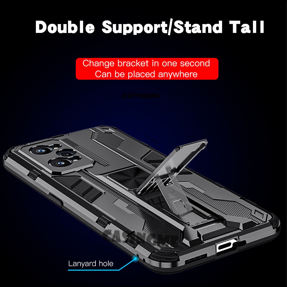 Ốp điện thoại giáp cứng có nhẫn đỡ cho Realme GT Neo 2 5G