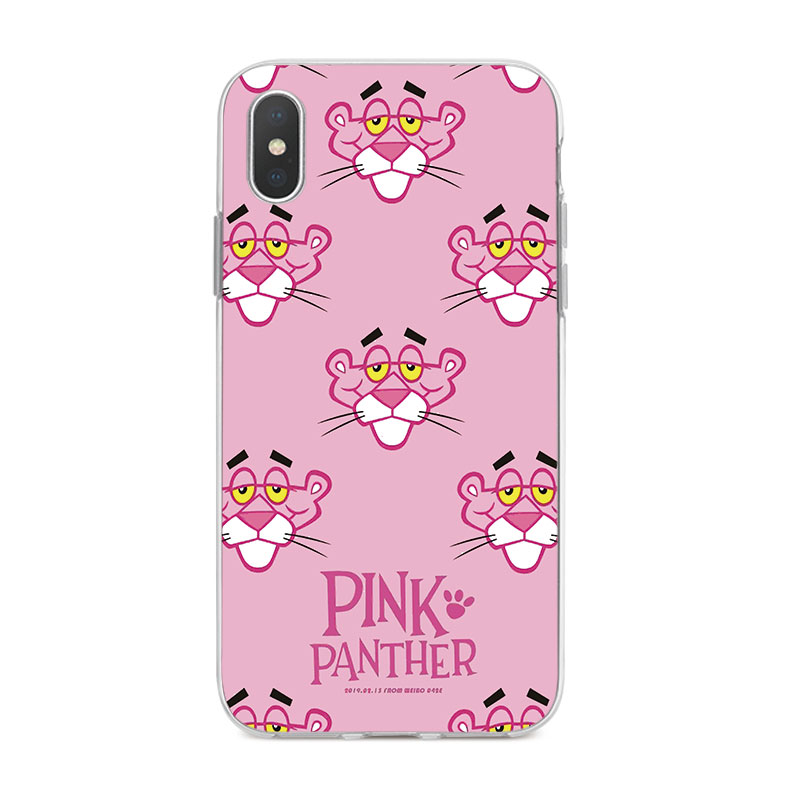 Ốp Lưng iPhone X 6 6s 6Plus 6s Plus 7 7Plus 8 8Plus 5 5s SE TPU mềm Case Báo Hồng
