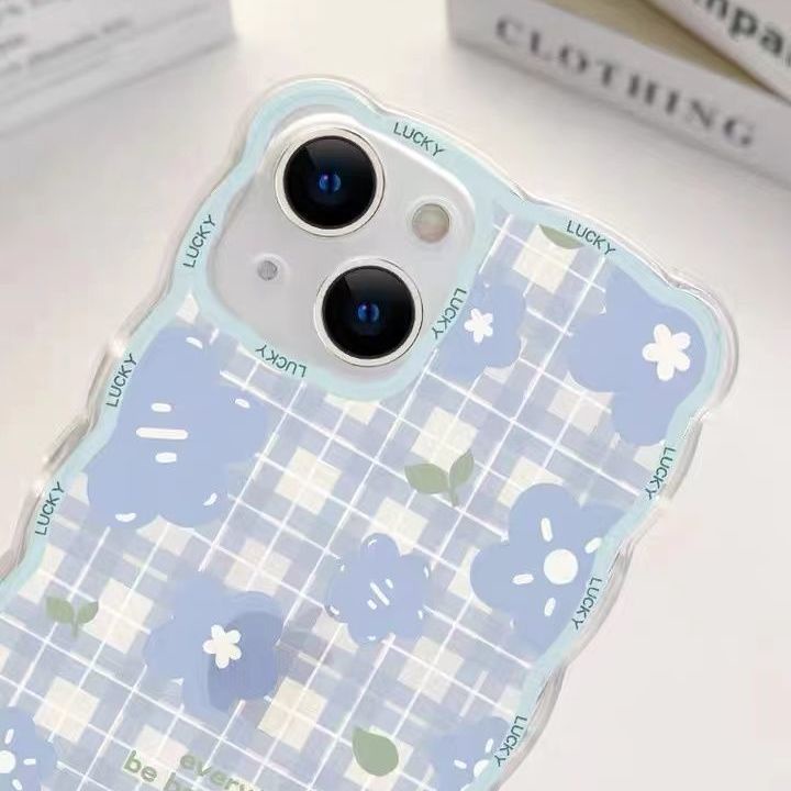 Ốp Điện Thoại Silicone Mềm Trong Suốt Chống Sốc In Hình Hoa Nhỏ Cho IPhone 13 12 11 Pro Max X XS XR 7 8 6S Plus Mini