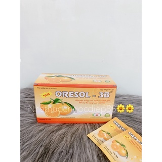 Bù nước và điện giải Oresol 3B vị cam