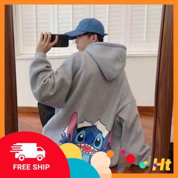 FREESHIP - XẢ KHO CẮT LỖ Áo hoodie Stich vỡ