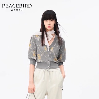 Áo cardigan len Peacebird