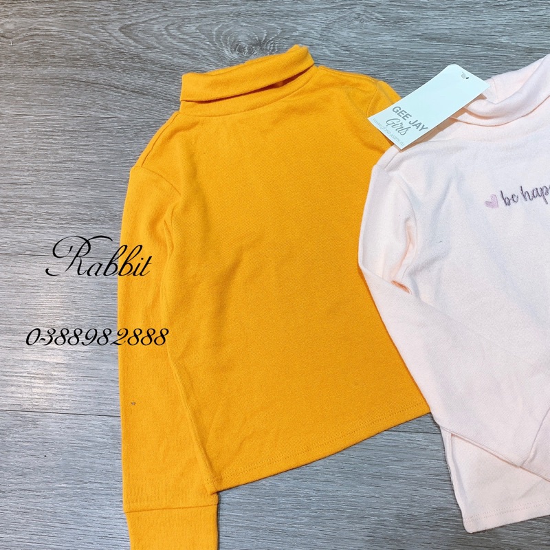 Áo cổ cao Geejay bé gái