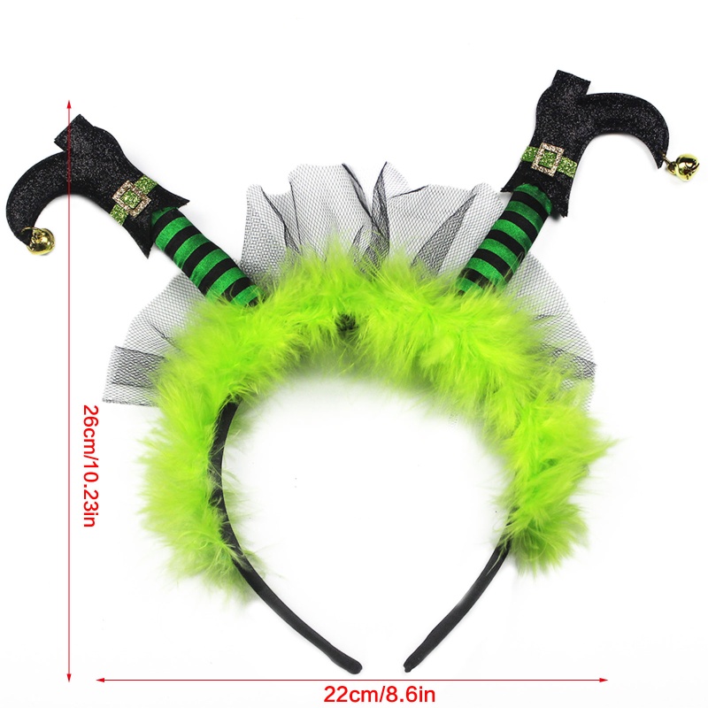 Flgo Goth Vương Miện Phụ Kiện Chụp Ảnh Sinh Viên Băng Đô Phù Thủy Cài Tóc Nhiều Màu Sắc