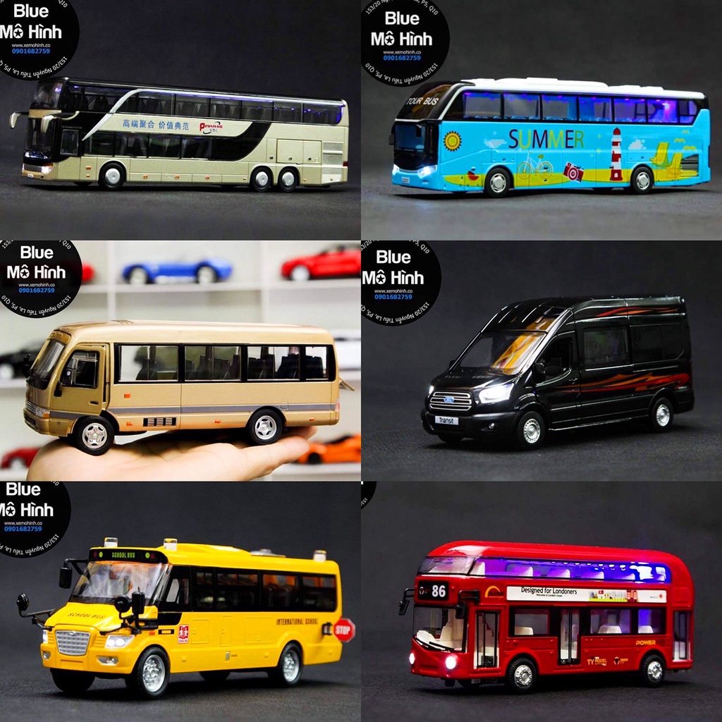 ஐBlue mô hình | xe bus khách