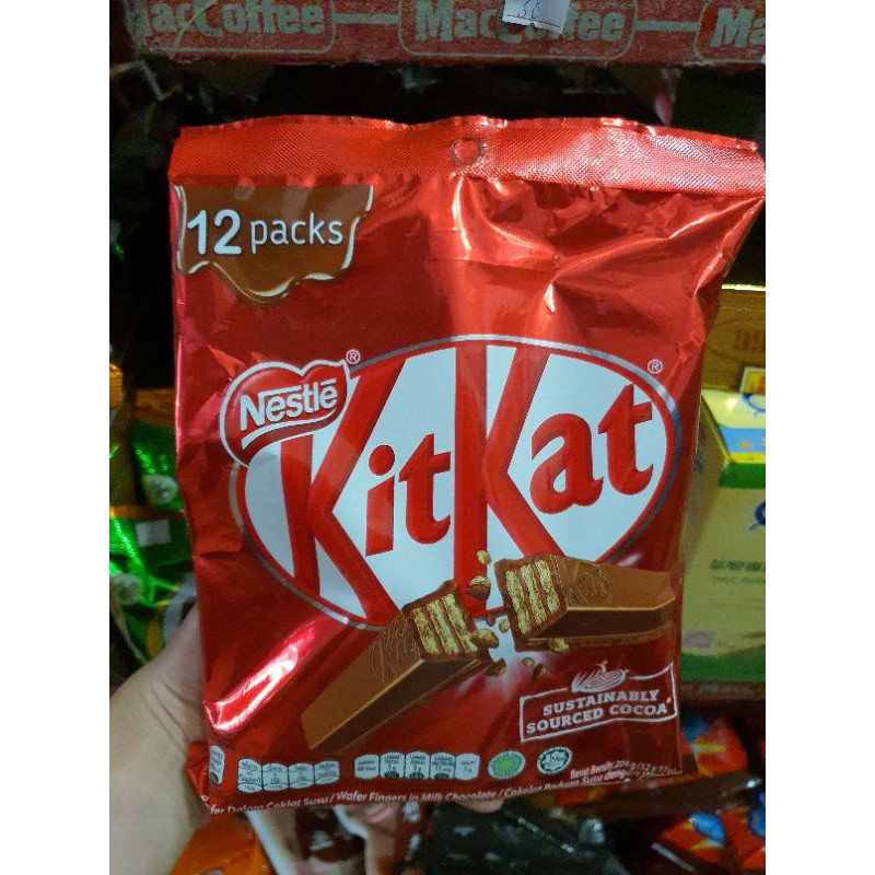 Bánh Kit Kat Nestle 204g (12 cái)