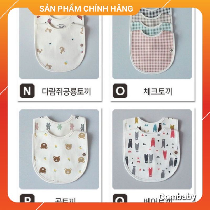 Yếm vải dài cho bé Bunnie Blossom Vella Craft Hàn Quốc &lt;Sỉ ib&gt;