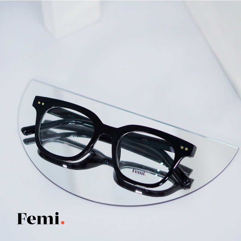 Gọng kính cận vuông Femi Brady chính hãng mắt kính cận nam nữ cao cấp | BigBuy360 - bigbuy360.vn