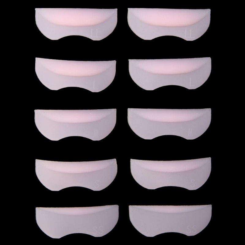 Set 5 Cặp Đệm Silicone Hỗ Trợ Uốn Mi Giả YOUYO