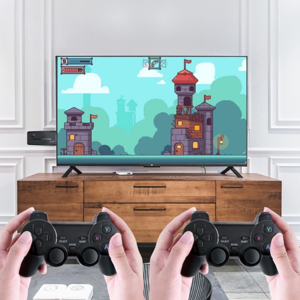 Máy chơi game cầm tay PS 3500 stick 4k Ps1/ Ps2 /Nitendo switch, Compact, kết nối HDMI, tặng thẻ nhớ 32GB, playstation