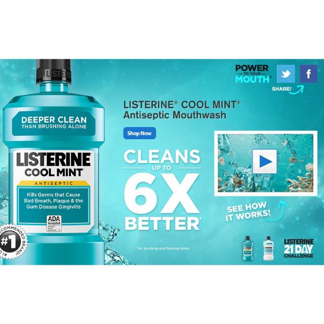 Nước Súc Miệng LISTERINE Thái Lan