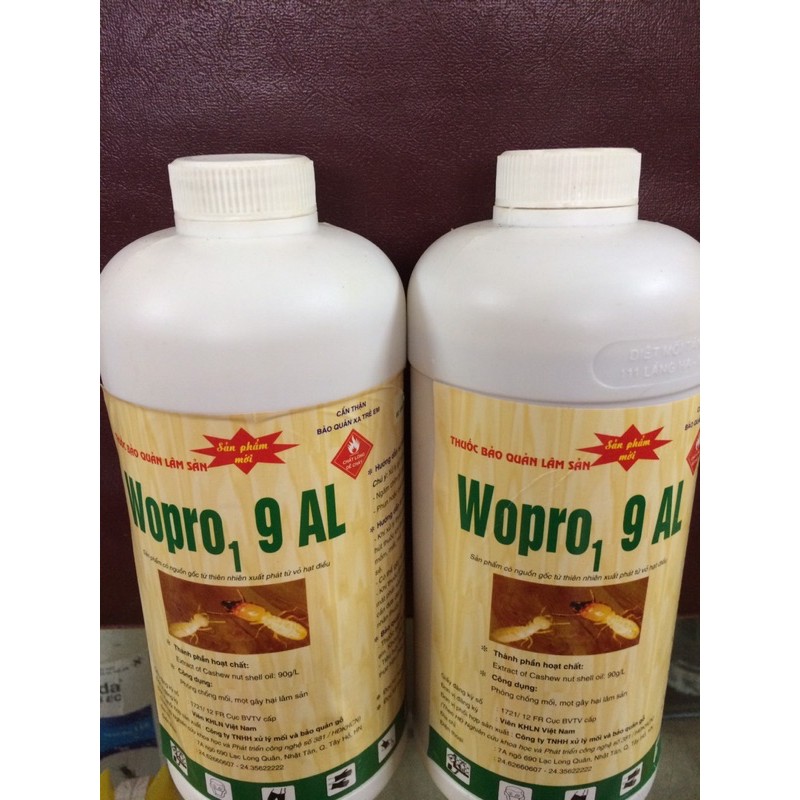 Thuốc dầu phòng chống mối mọt Wopro