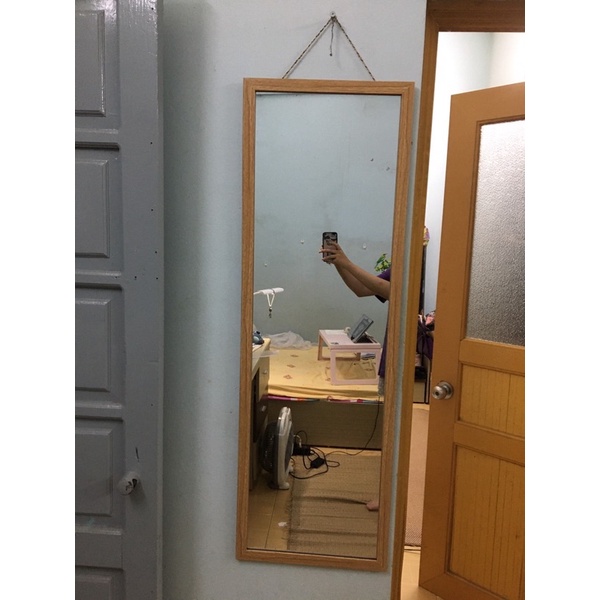 Gương soi toàn thân  kích thước (38x117) 👉 Gương kèm Đinh đóng tường 👉Ship HN 30k