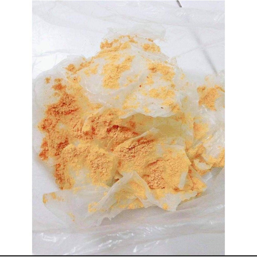 Bánh tráng mix sate hành phi muối nhuyễn tắc nhà làm