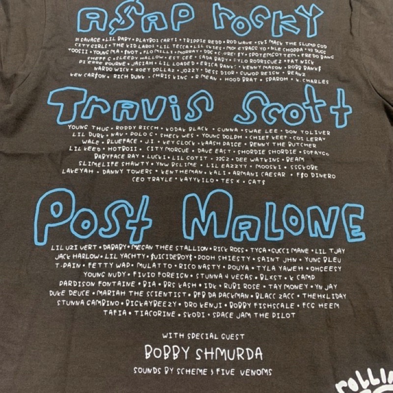 ⚡️⚡️Áo Phông Rolling Loud LA Miami Exclusive Line Up/ Rolling Loud LA Miami Exclusive Line Up Tee