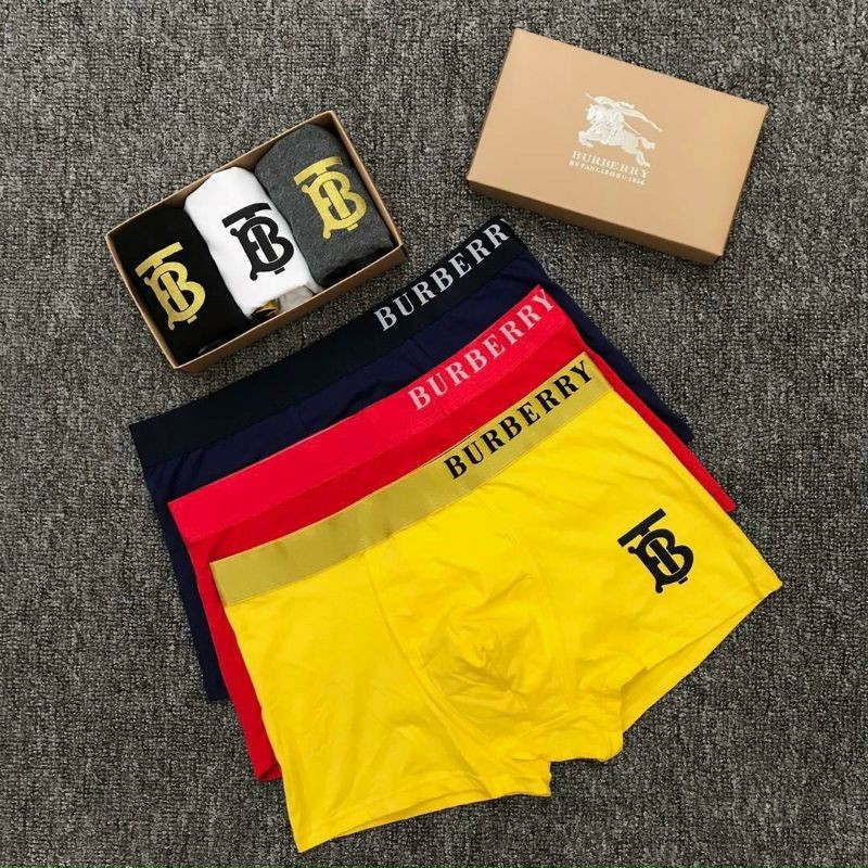 Combo 5 sịp đùi boxer nam - quần lót nam cotton co giãn 4 chiều dáng đùi thể thao