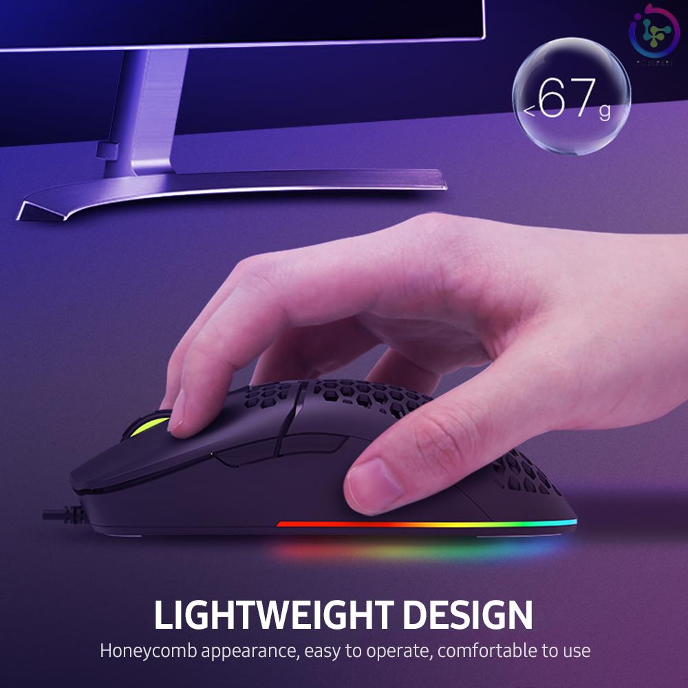 Chuột Máy Tính Có Dây Delux M700 725 7200dpi Rgb