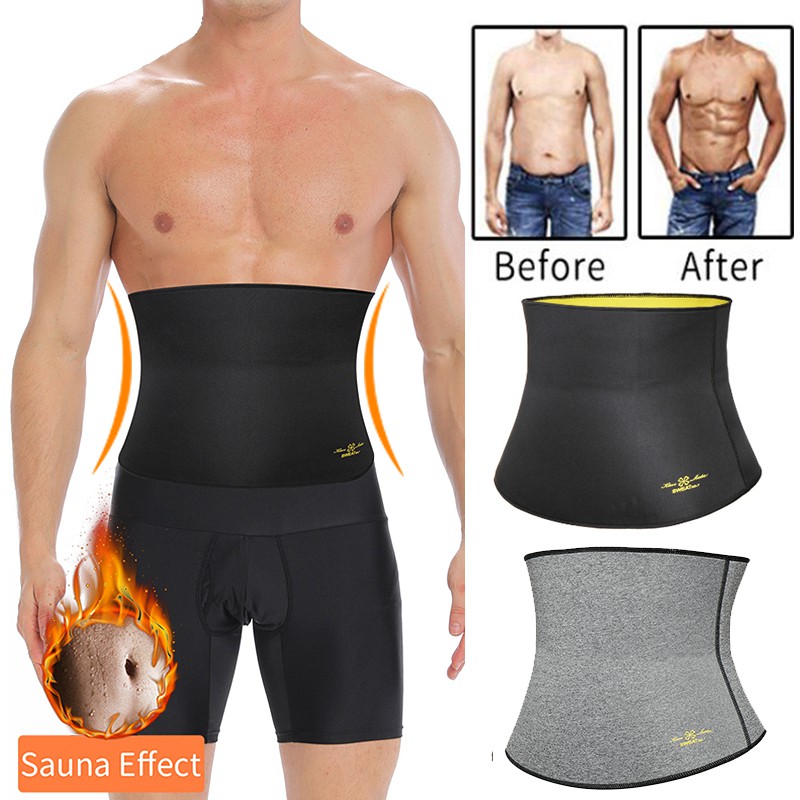Đai Nịt Bụng Định Hình Giảm Cân Bằng Cao Su Tổng Hợp Neoprene Cho Nam