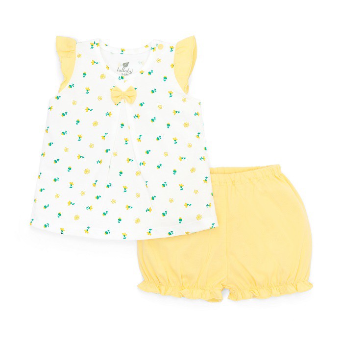 LULLABY - Bộ bé gái chữ A cánh tiên NH27-20