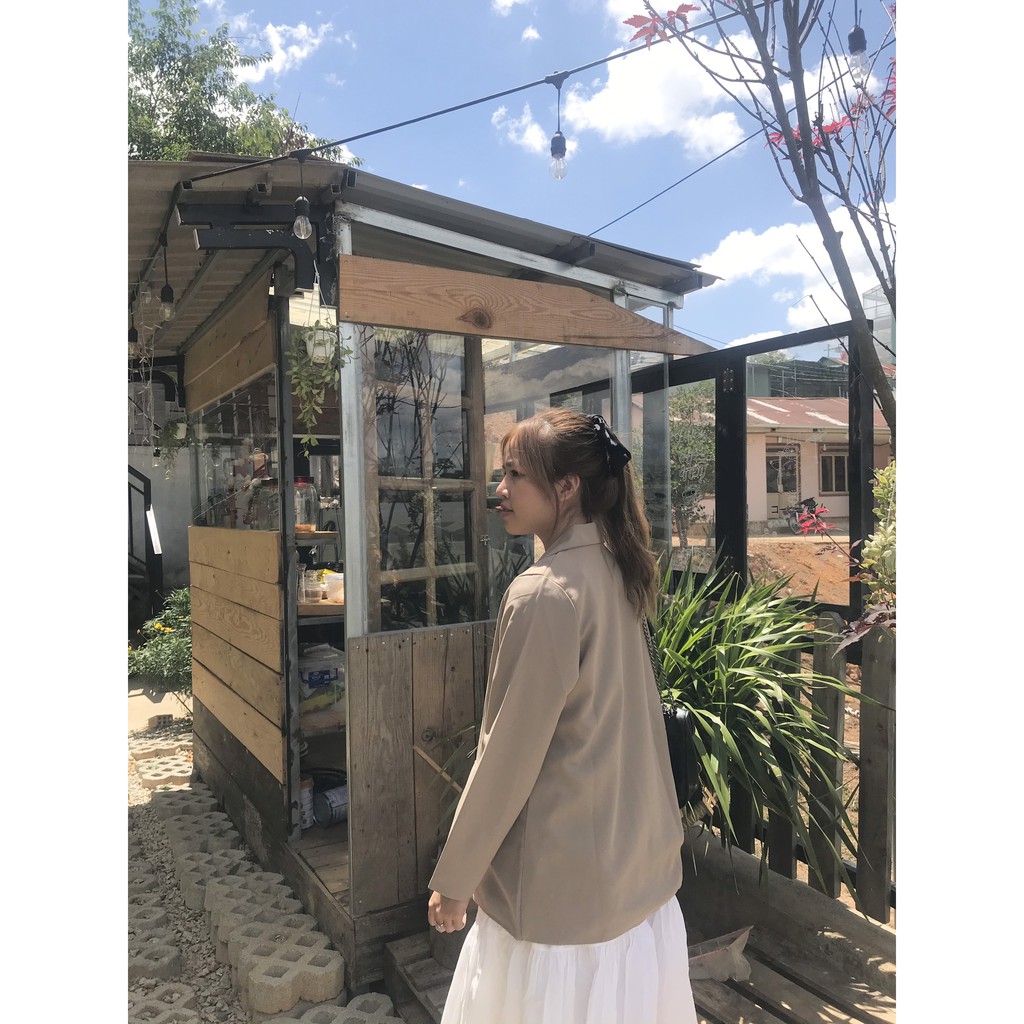 ÁO BLAZER 2 LỚP TÚI NẮP STYLE HÀN QUÔC CỰC KÌ XINH | BigBuy360 - bigbuy360.vn