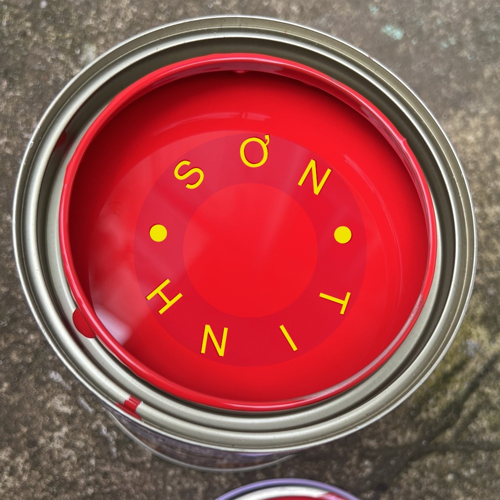 Sơn dầu màu đỏ 505 800ml galant RED (Tập Đoàn URAI - Thái Lan) cho gỗ, tôn, sắt thép