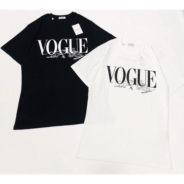Áo thun Vogue phiên bản mới in 2 mặt