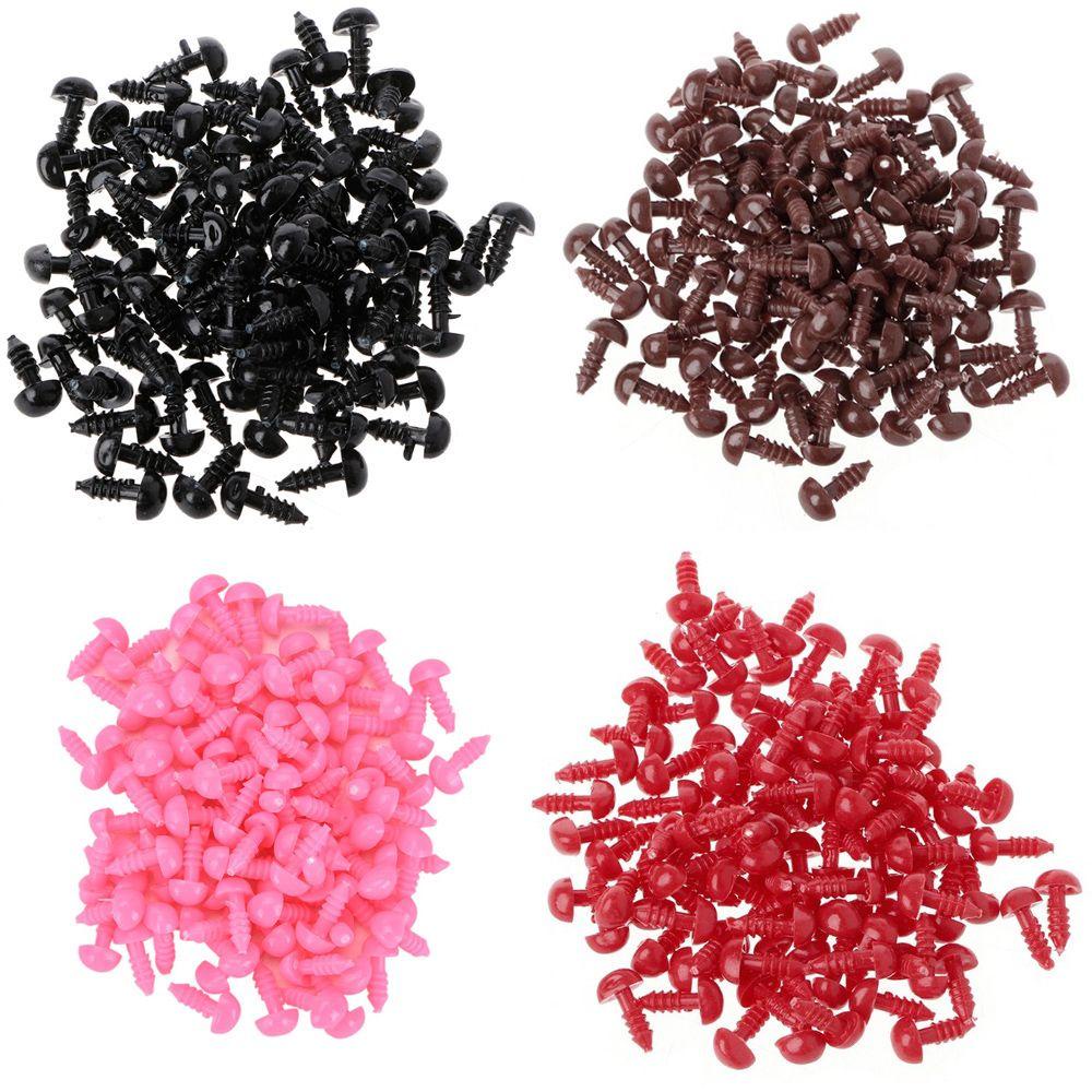 BEBETTERM Set 100 Nút Mũi Tam Giác Hình Gấu Bông DIY Mới
