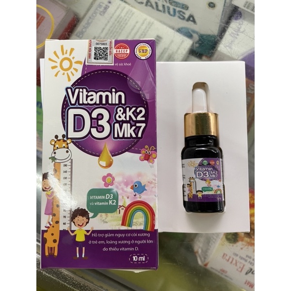 VITAMIN NHỎ GIỌT BỔ SUNG CANXI CHO TRẺ