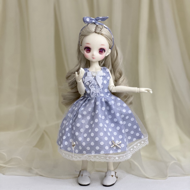 Bộ Quần Áo Và Vớ Xinh Xắn Cho Búp Bê Tỉ Lệ 1/6