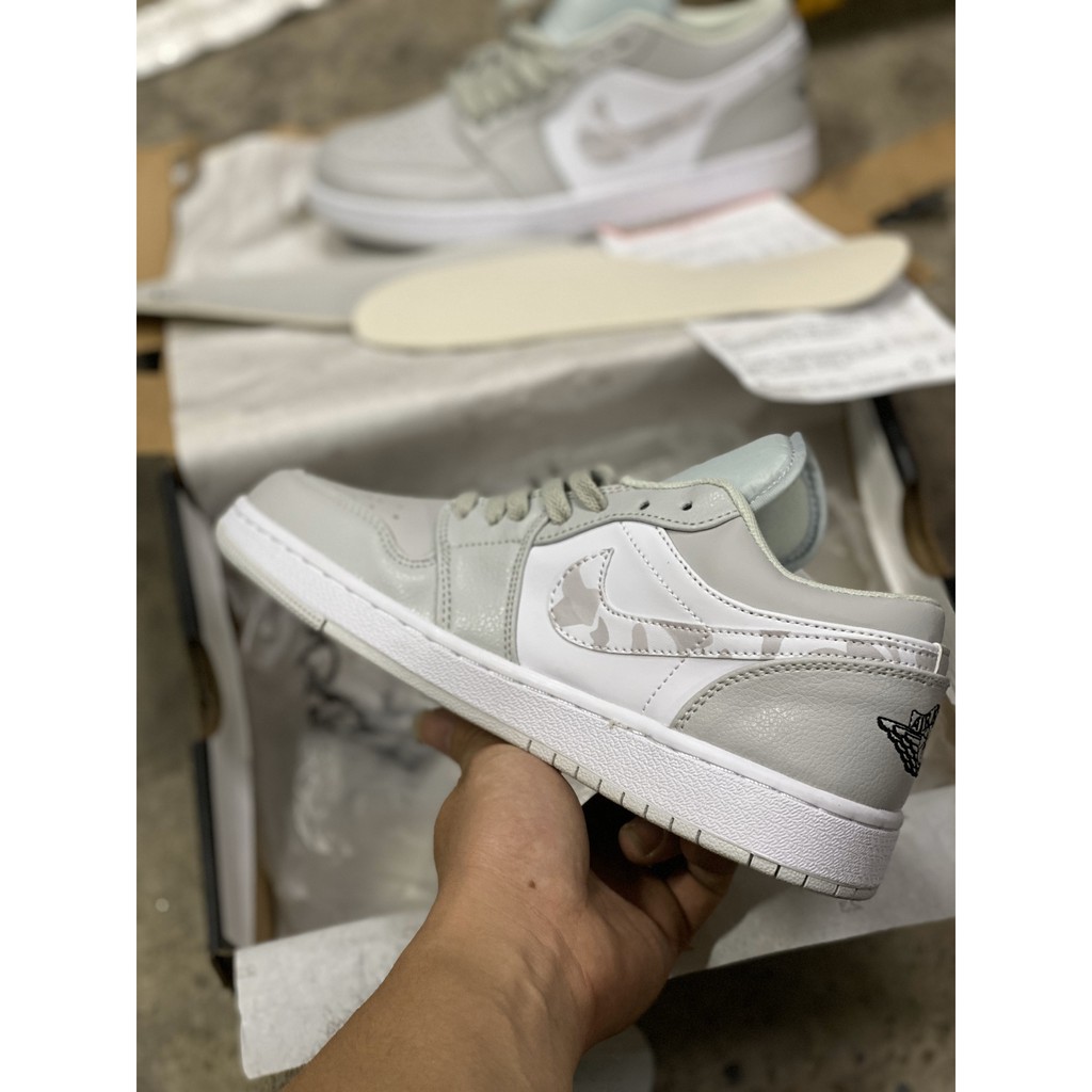 [More&More] Giày thể thao Jordan 1 Low Camo Sneaker Nam Nữ | BigBuy360 - bigbuy360.vn