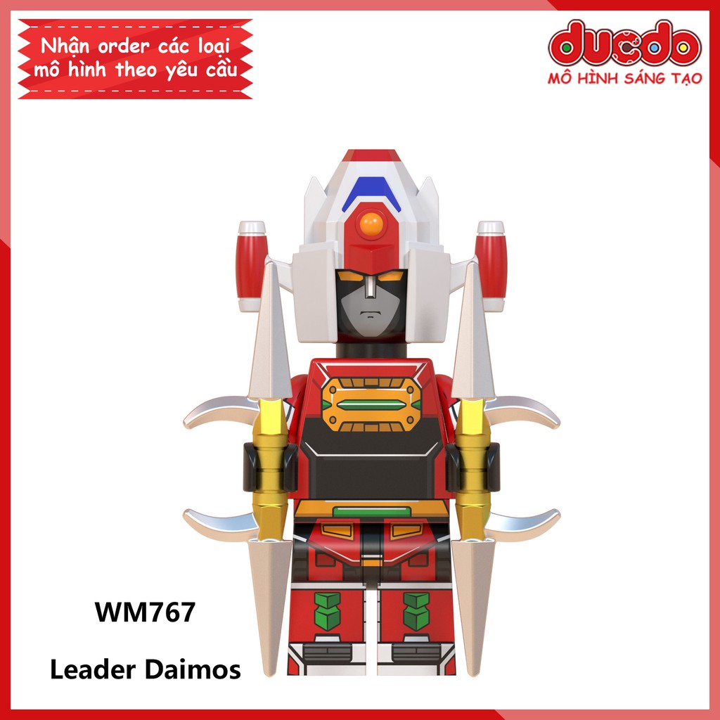 Minifigures các nhân vật siêu nhân trong Super Mechas - Đồ chơi Lắp ghép Xếp hình Mini Mô hình Robot WM WM6069