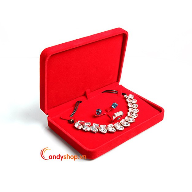Hộp vải nhung đựng trang sức cưới bởi candyshop88 | BigBuy360 - bigbuy360.vn