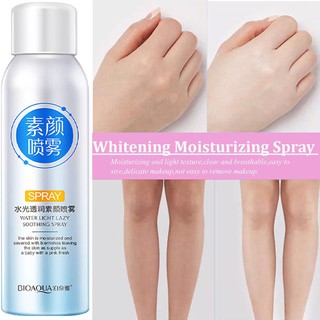 Chai xịt nâng tông trắng da trang điểm tức thì chống nắng