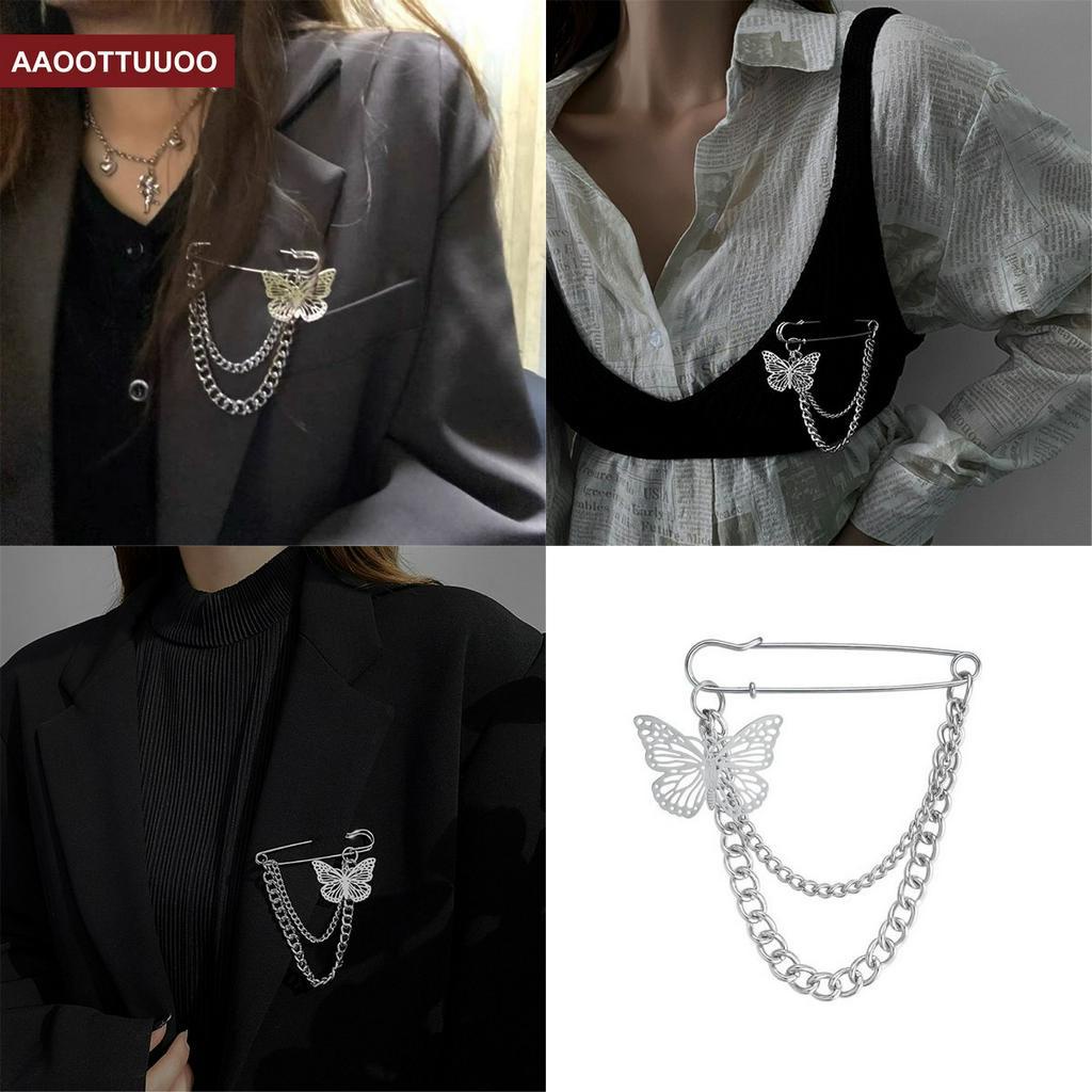 Trâm Cài Áo Hình Bướm Sang Trọng Cho Nam