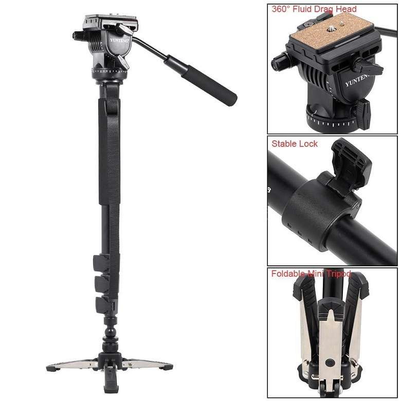 Chân máy Monopod Yunteng Video VCT-588