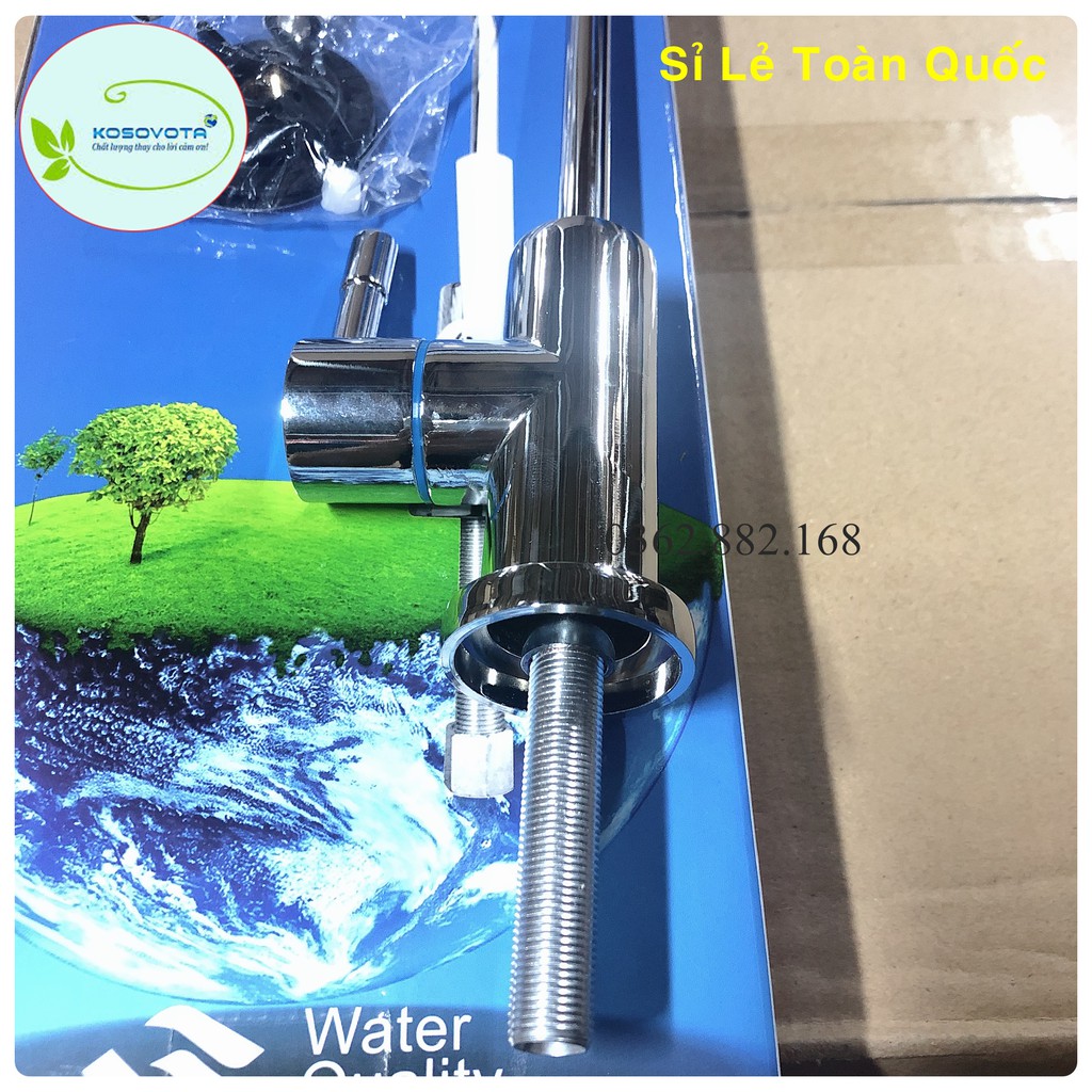 Vòi Máy Lọc Nước Dạng Gạt Faucet Hàng Chính Hãng Loại 1, Inox Không Gỉ Siêu Bền