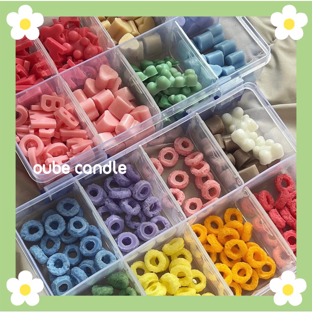 Nguyên liệu làm nến thơm Topping Mix Ngẫu Nhiên mùi thơm nhẹ | Oube Candle NT90