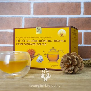 [Hoàng Linh Biotech] Trà Túi Lọc Đông Trùng Hạ Thảo HLB (20 gói)