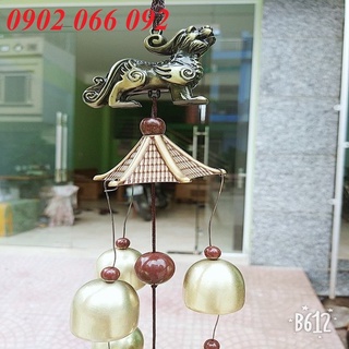 Chuông gió hình Kỳ Lân phong thủy