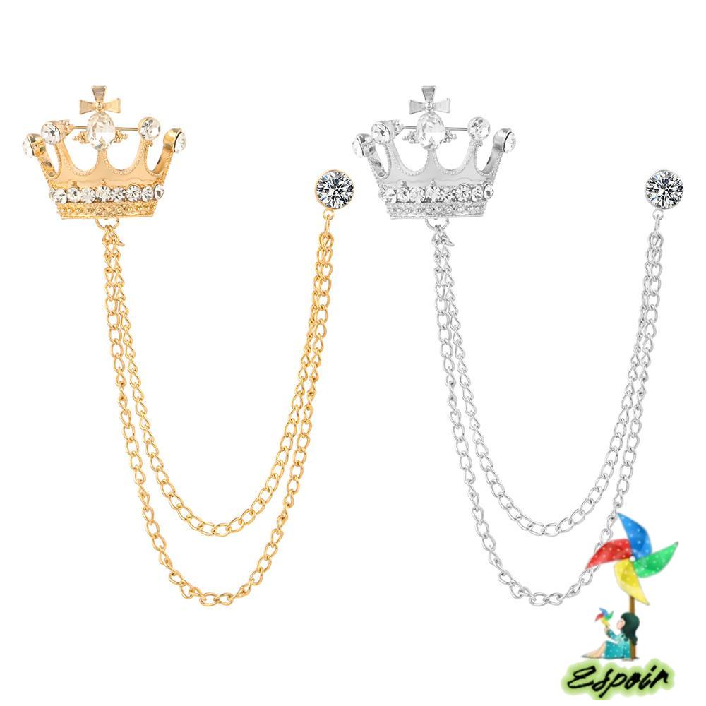 Kẹp Cổ Áo Sơ Mi Tua Rua Thời Trang Cá Tính|Ghim Cổ Áo