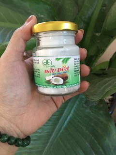 Dầu dừa ép lạnh 100ml màu trắng