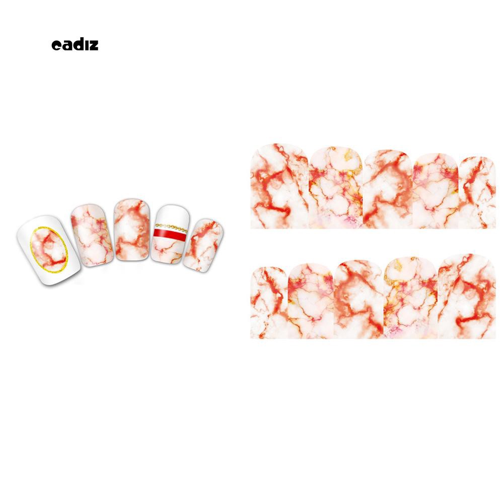 [Hàng mới về] Nhãn dán trang trí móng tay nhiều màu hợp thời trang