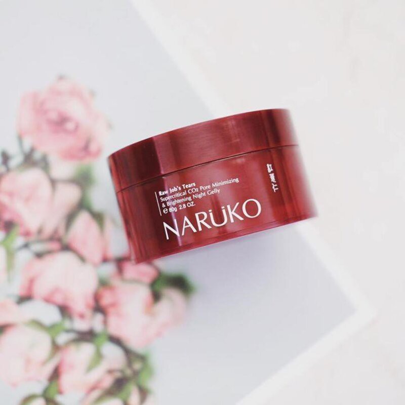 Mặt nạ ngủ Ý Dĩ Nhân Đỏ Mềm Mịn Da Naruko 80g