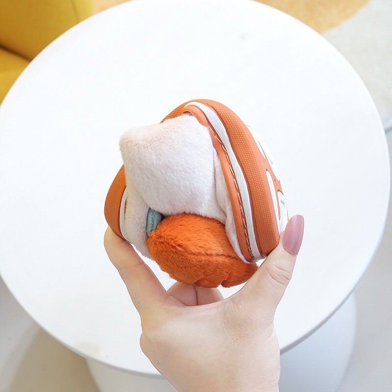 [Độc] Dép bông đi trong nhà cho bé, có size cho bé lớn
