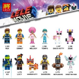 Minifigures trong Lego Movie 2