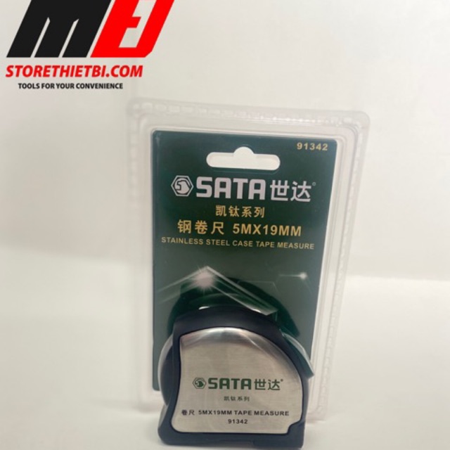 THƯỚC CUỘN THÉP SATA 91342