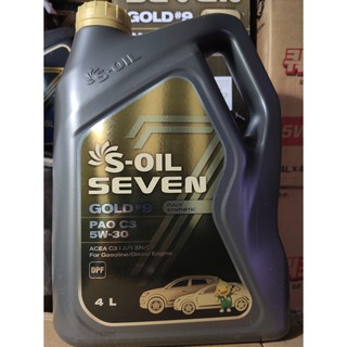 DẦU NHỚT S-OIL GOLD #9 PAO C3 - SN/CF 5W30